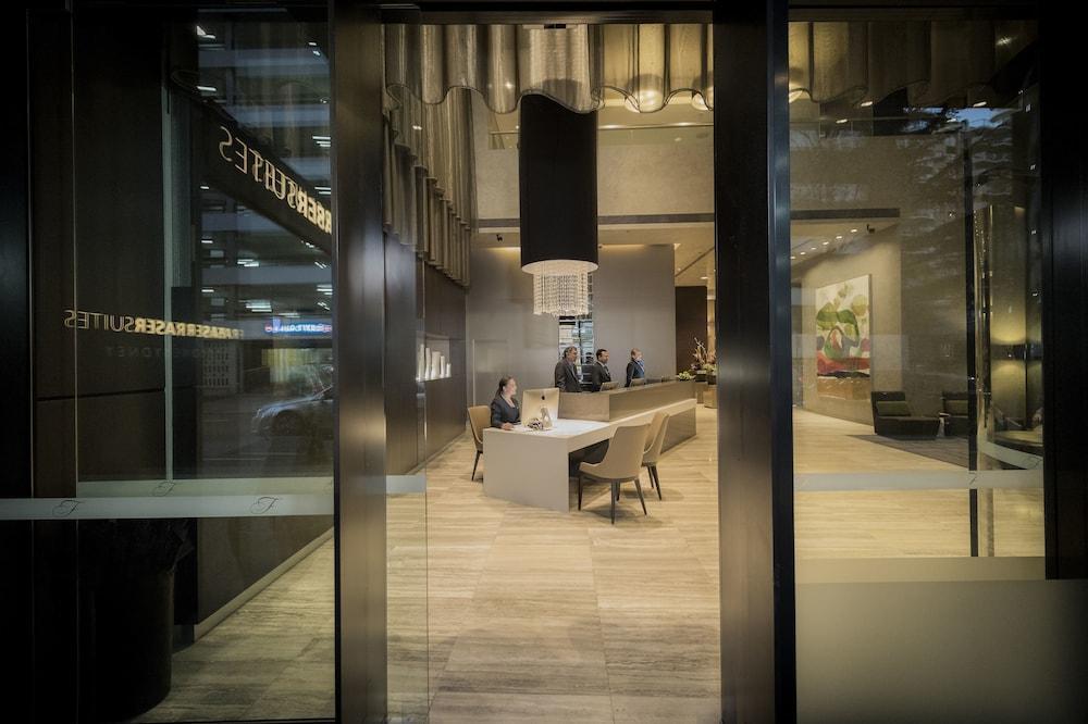 Fraser Suites Σίδνεϊ Εξωτερικό φωτογραφία The lobby of the hotel