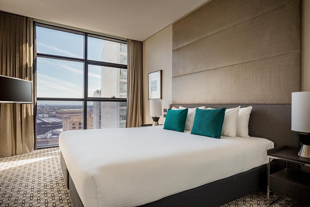 Fraser Suites Σίδνεϊ Εξωτερικό φωτογραφία A bedroom at the Hilton Sydney